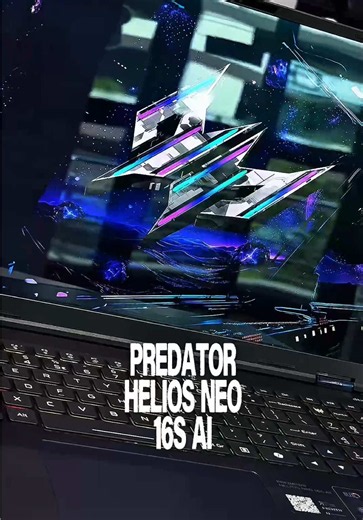 The fiercest, strongest, coolest— Predator Helios Neo 16S AI powered by a Core Ultra 5 ⭐️ #PCCentral #Acer