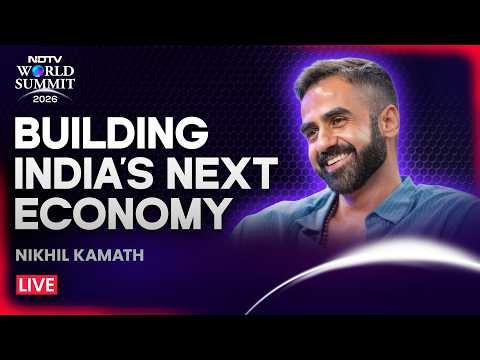 Nikhil Kamath LIVE | Nikhil Kamath At NDTV World Summit 2026 | Nikhil Kamath Interview