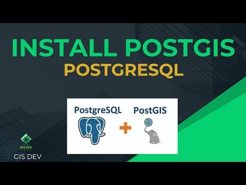 Download and Install PostgreSQL with PostGIS Extension | Web Mapping