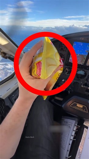 Can a Chips Packet Explode in a Plane? ✈️💥 | Science Experiment#fact