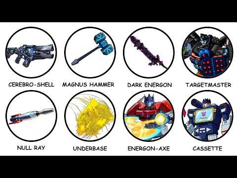 Every Cybertronian Weapon in Transformers Explained