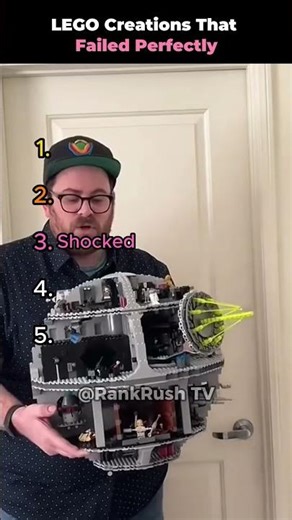 Ranking LEGO Builds That Failed Perfectly #shorts