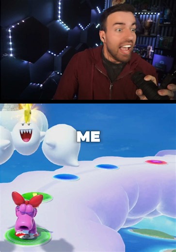 Honestly a pretty valid take for losing my only star after 11 turns… #marioparty #crashout #gaming