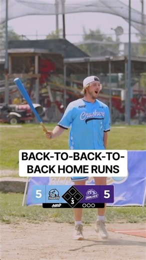 BACK-TO-BACK-TO-BACK HOME RUNS 🤯