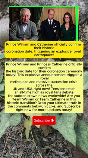 Prince William & Kate CONFIRM Historic Coronation Date! 👑 #Shorts
