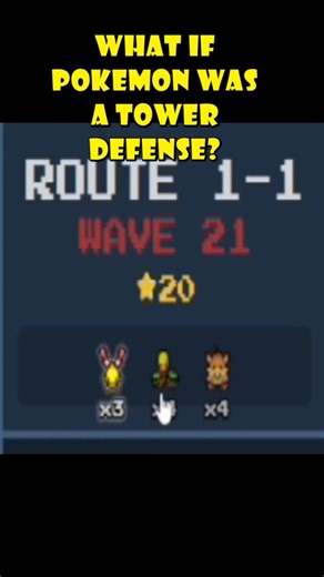 Pokemon Tower Defense Is Harder than I thought