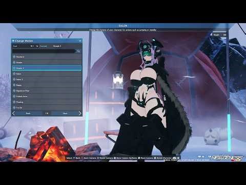 PSO2 NGS Character Creation Tutorial, Dark CAST Mia Arctic Gear