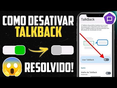 COMO DESATIVAR A FUNÇÃO TALKBACK NO CELULAR