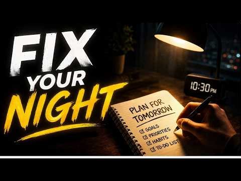 These 5 Night Habits Will Change Your Entire Life