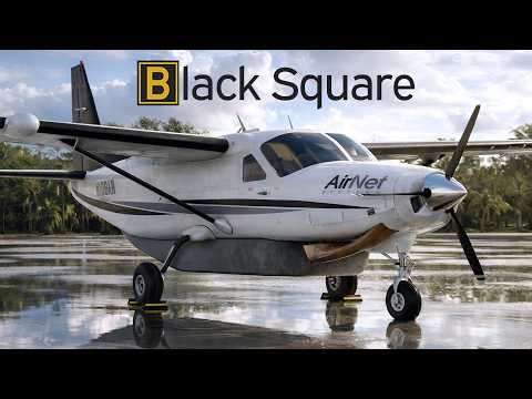 Flying The Black Square Caravan to Nassau Bahamas