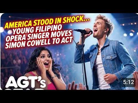 America Stood in Shock… Young Filipino Opera Singer Moves Simon Cowell to Act