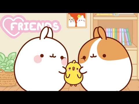 Molang’s Cutest Friendship Hugs Ever! 🥰✨ Best Friends Compilation