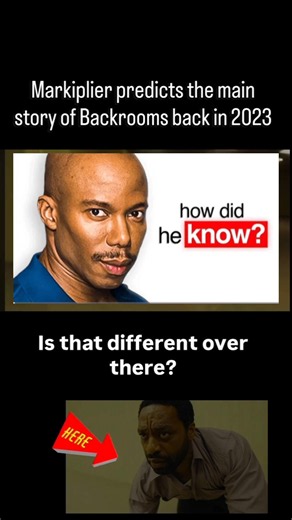 Markiplier Predicted The Backrooms Movie... 😭😭
