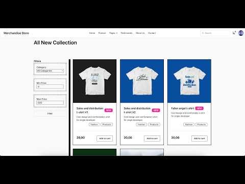 LIVE - Build an e-commerce website using ASP.NET Core MVC.