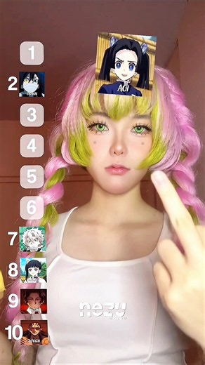 MITSURI'S REAL FEELINGS ABOUT KNY CHARACTERS 😍💔🥀#kny #demonslayer #fypシ #foryou #viral #cosplayer