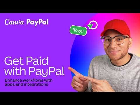 Get Paid with PayPal Payment Links in Canva