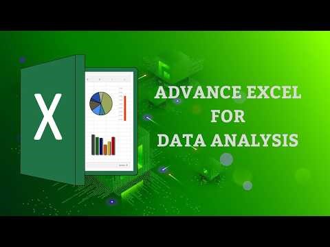 Master Advanced Excel for Data Analysis | Full Course & Tutorial