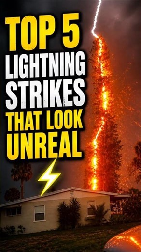 Lightning Strikes That Look Unreal ⚡ Top 5