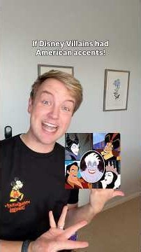 If Disney Villains Had American Accents!