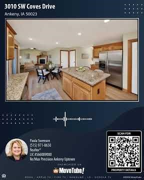 3010 SW Coves Drive, Ankeny, IA 50023 | 4 Bedroom Home For Sale