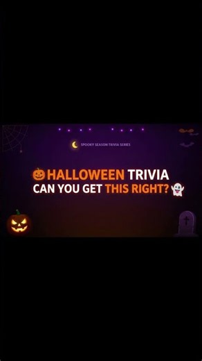 👻 DO YOU KNOW THIS HALLOWEEN FACT? | HALLOWEEN TRIVIA CHALLENGE