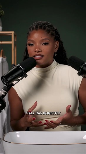 Halle Bailey’s Italian Filming Adventures
