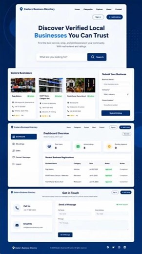 Local Business Directory | Web Application | Full Stack | Rakkees