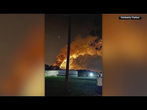 Evacuations underway after oil well explosion in Nacogdoches County