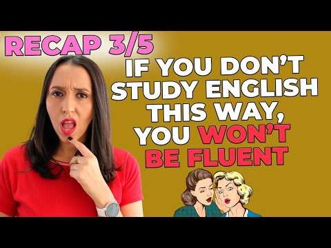 Recap Day 3: Fluent in 6 Live Hangout - How to Study English To Learn Fast?