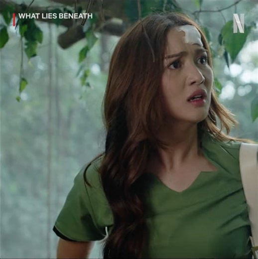 loved this setting for a tense creepy chase scene with beth | Netflix