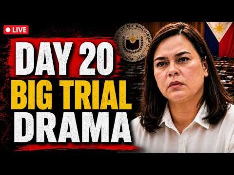Sara Duterte Impeachment LIVE: Day 20 Most Serious Charges | Tax Records Under Senate Scrutiny
