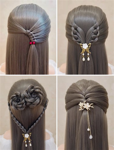 Easy and Trendy Hairstyles for Girls to Try :) | Simple Crafts