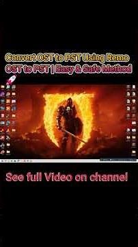 Convert OST to PST Using Remo OST to PST | Easy & Safe Method 🚀 #itsupport #windows #serversetup