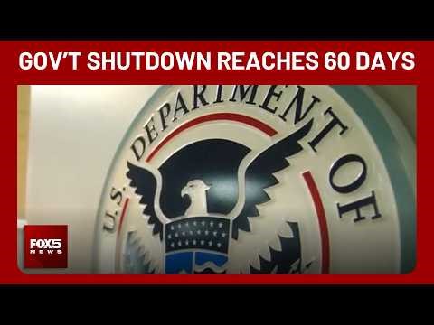 TSA union pushes for Shutdown Fairness Act as partial government shutdown reaches 60 days