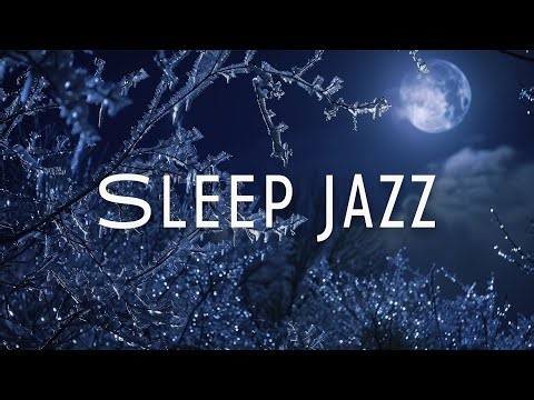 Winter Sleep Jazz ❄️🌙 Calm Relaxing Music for Deep Night Rest Under the Moon