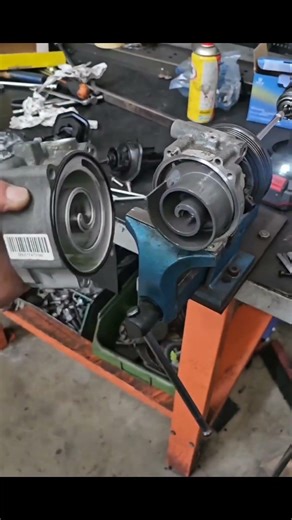 "This is what the inside of an Air Conditioner Compressor looks like" #repair #compressor #foryou