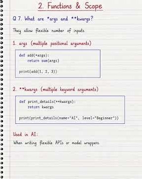 Python Essentials as an AI Engineer
