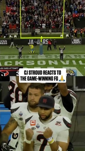 A big win for CJ Stroud and the Texans 🙌
