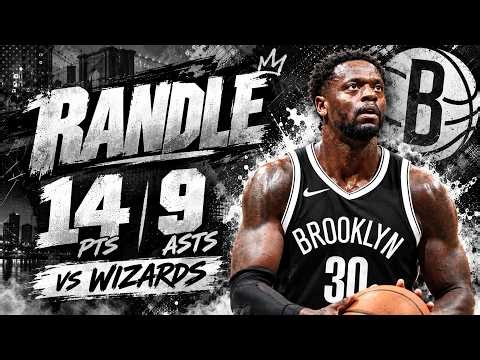 Julius Randle 14 pts 9 asts vs Wizards 2026 Preseason