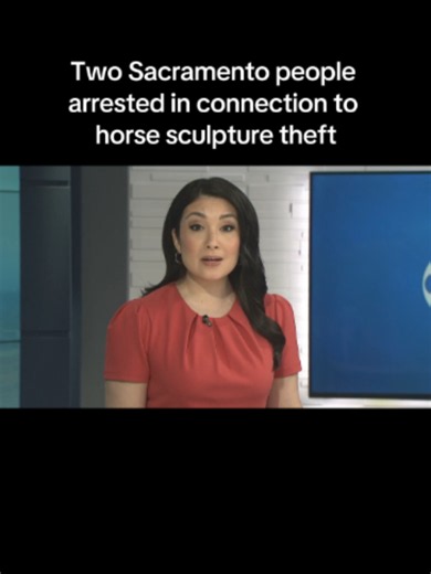 Stolen bronze horse statue arrest in Sacramento — who took it?