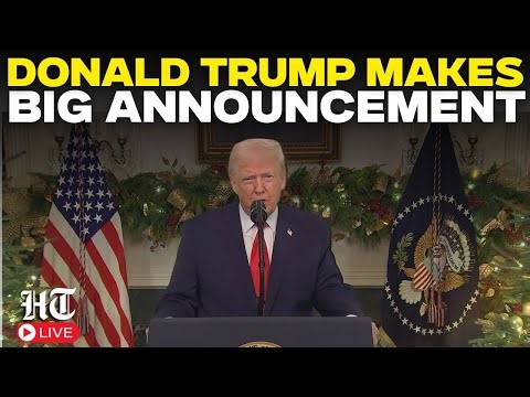 Donald Trump LIVE: Trump's Stunning Announcement | Trump Latest News LIVE | US News | White House