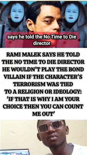 Rami Malek Refused to Play a James Bond Villain for THIS Reason 😳🔥