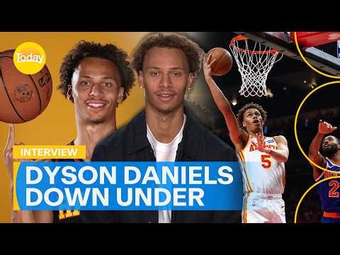 Aussie NBA star Dyson Daniels back on home soil | Today Show Australia