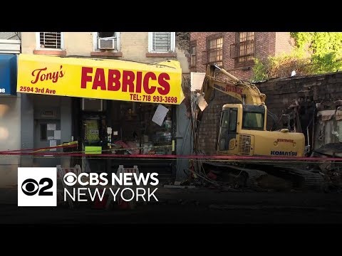 Demolition of Bronx building to resume after suspicious fire