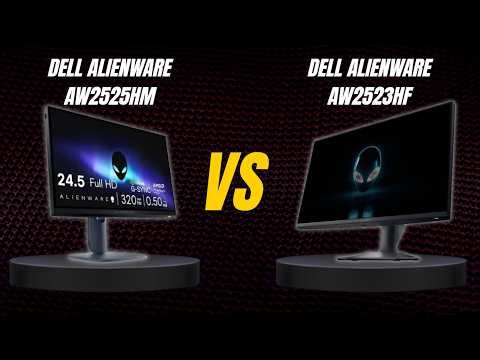 Dell Alienware AW2525HM vs AW2523HF Comparison | What Pro Gamers Should Know!
