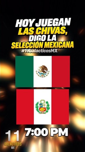 🇲🇽🇵🇪 MÉXICO vs PERÚ EN VIVO HOY | 7:00 PM | ¡HOY JUEGA LA SELECCIÓN! 🔥