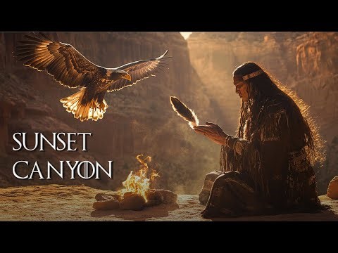 Sunset Canyon Ritual | Native American Flute Music for Quiet Reflection, Spiritual Peace and Sleep