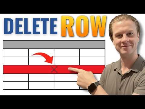 How To Delete a Table Row in Microsoft Word