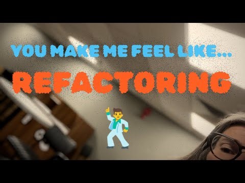 I feel another refactoring video coming on! 🔧🪚🪛💣