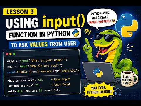 python basics: using input function (int,str,float)